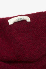 Mia Triangle Scarf in Burgundy