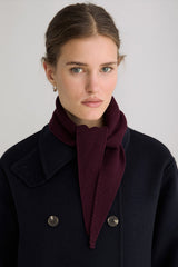 Maggie Knit Scarf in Chocolate