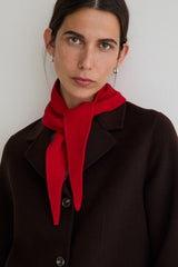 Maggie Knit Scarf in Red
