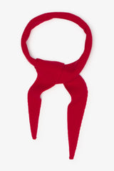 Maggie Knit Scarf in Red