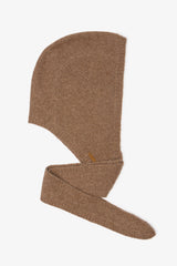 Knit Bonnet Head Scarf in Caramel