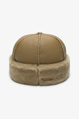 Nebraska Leather Hat in Beige