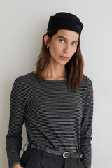 Moscow Wool Hat in Black