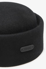 Moscow Wool Hat in Black