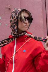 Leopard Bonnet Head Scarf