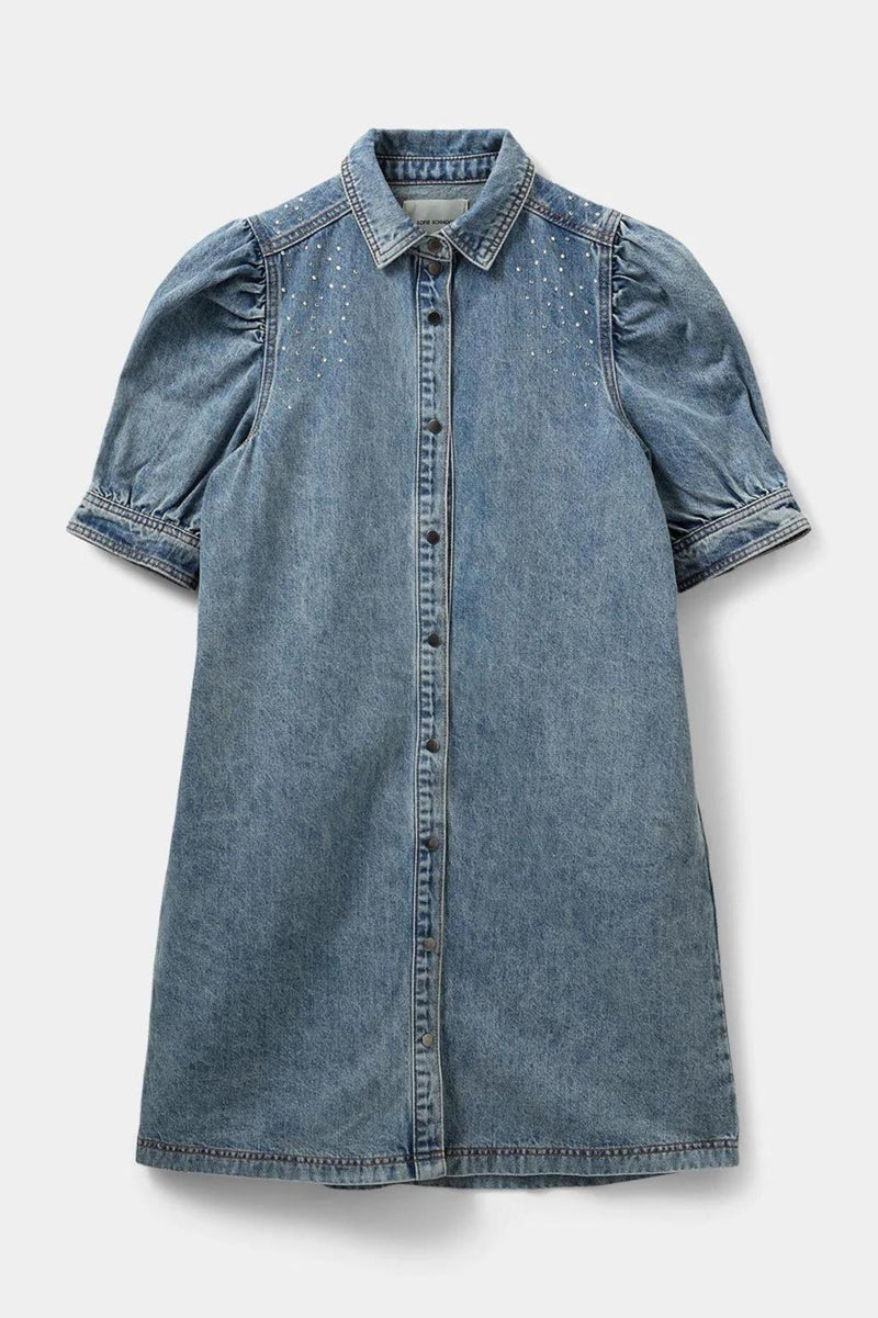 Sparkle Denim Dress