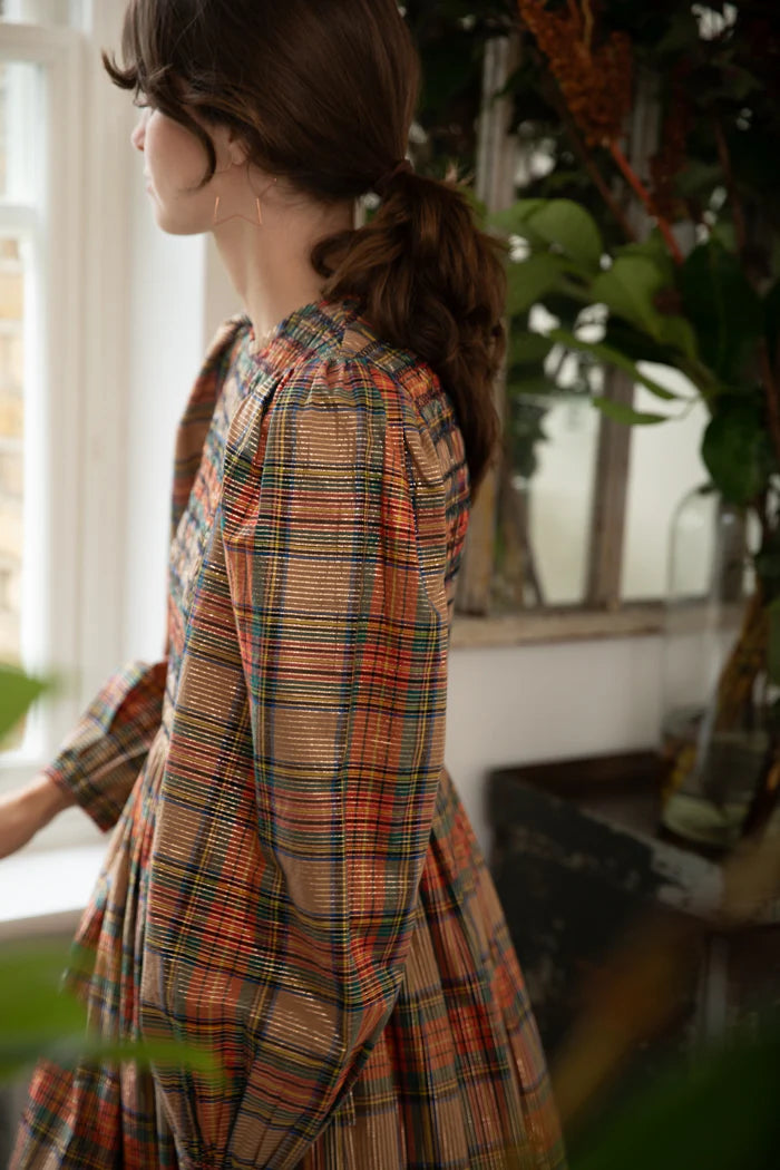 Multi Check Dress