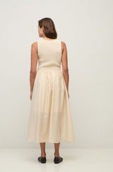 Maxi Dress in Ecru