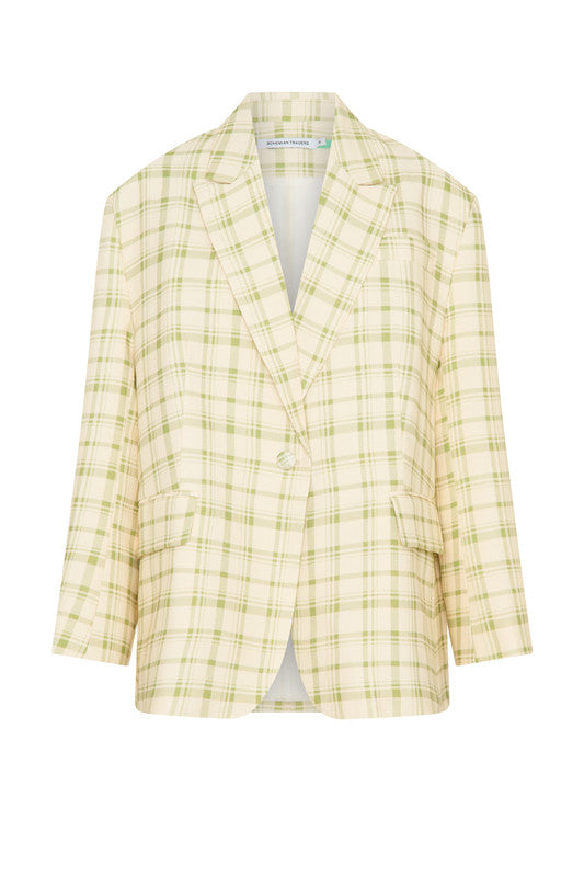 Frankie Plaid Blazer