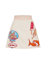 Carp Skirt in Cream