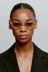 Winnie Sunglasses in Ecru Transparent