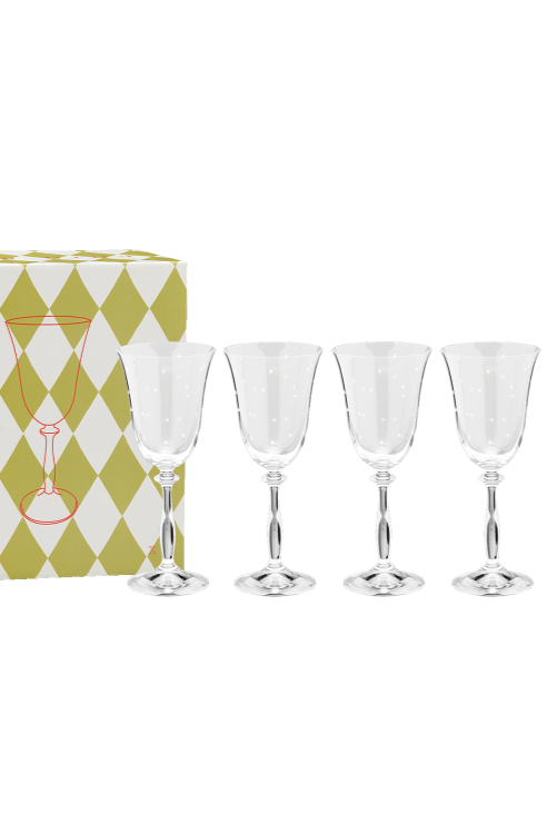 Starry Eve Wine Glass Set of 4