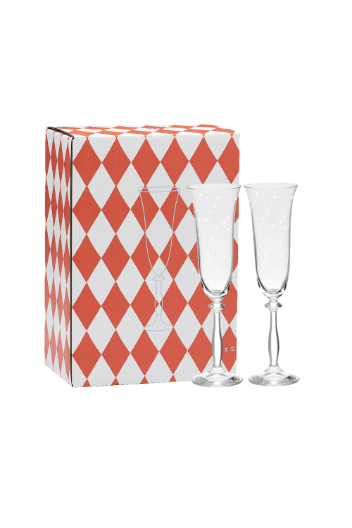 Starry Eve Champagne Flute Set of 2
