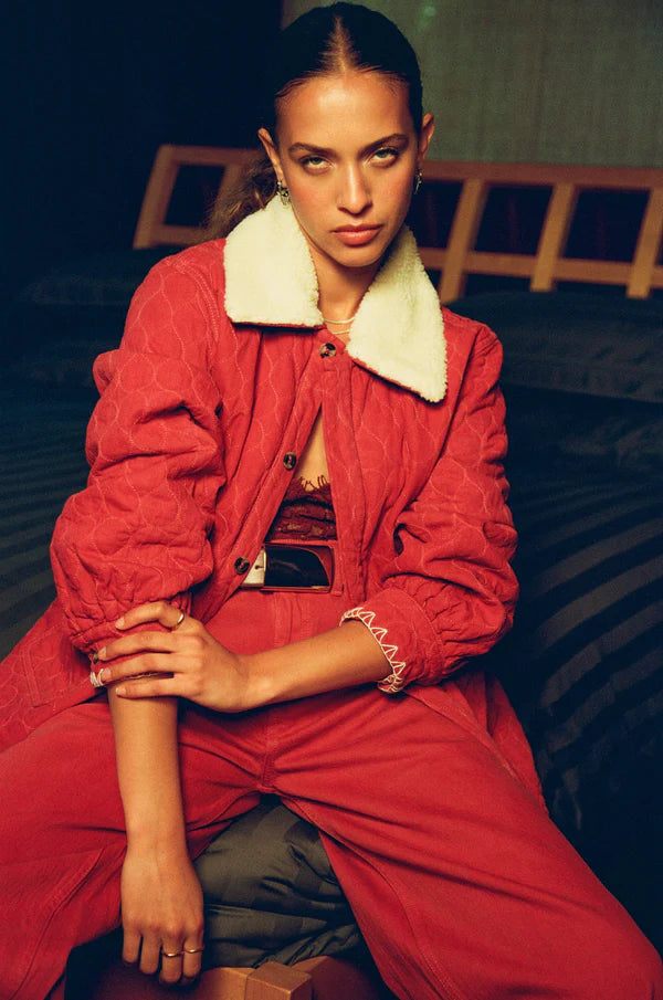 Frida Jacket in Faded Rose