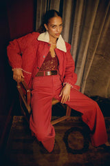 Frida Jacket in Faded Rose