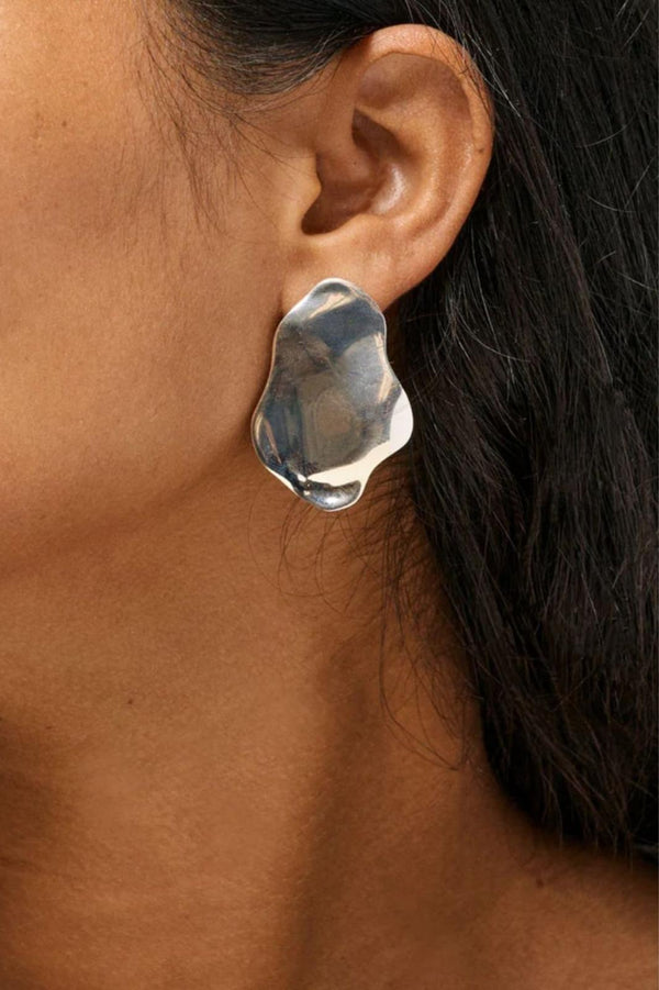 Cleopatra Earrings in Silver