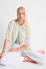 Sun Striped Shirt in Sky