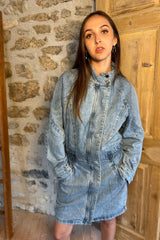 Denim Long Sleeve Dress