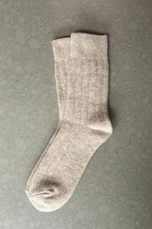 Cashmere Socks In Oatmeal