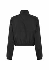 Miller Zip Up Track Jacket in Black