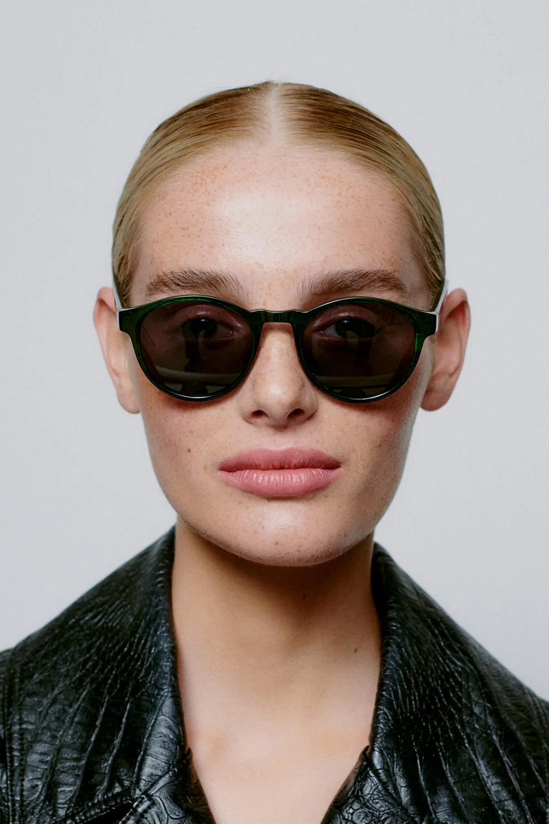 Marvin Sunglasses in Green Marble