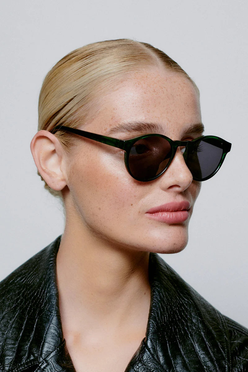 Marvin Sunglasses in Green Marble
