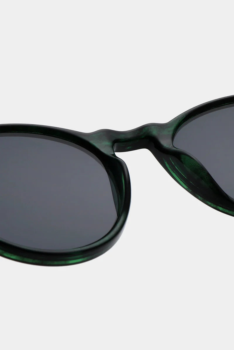 Marvin Sunglasses in Green Marble
