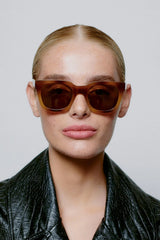 Nancy Sunglasses in Demi Brown
