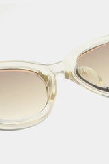 Winnie Sunglasses in Ecru Transparent