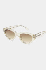 Winnie Sunglasses in Ecru Transparent