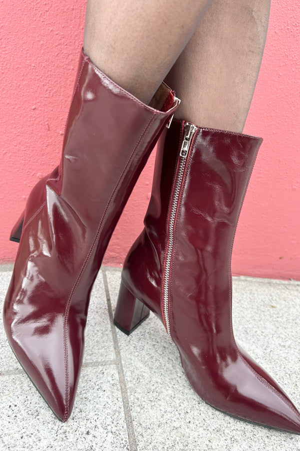 Piper Boots in Burgundy