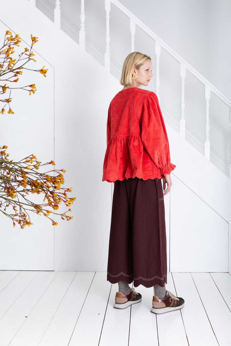 Addison Top in Rosehip