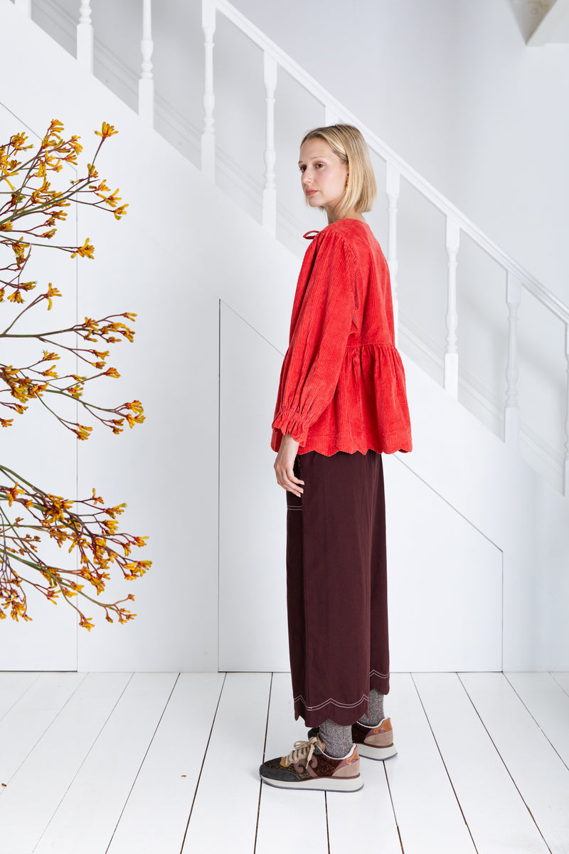 Addison Top in Rosehip