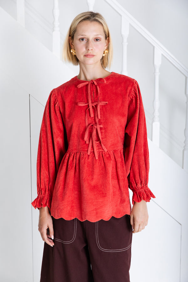 Addison Top in Rosehip