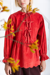 Addison Top in Rosehip