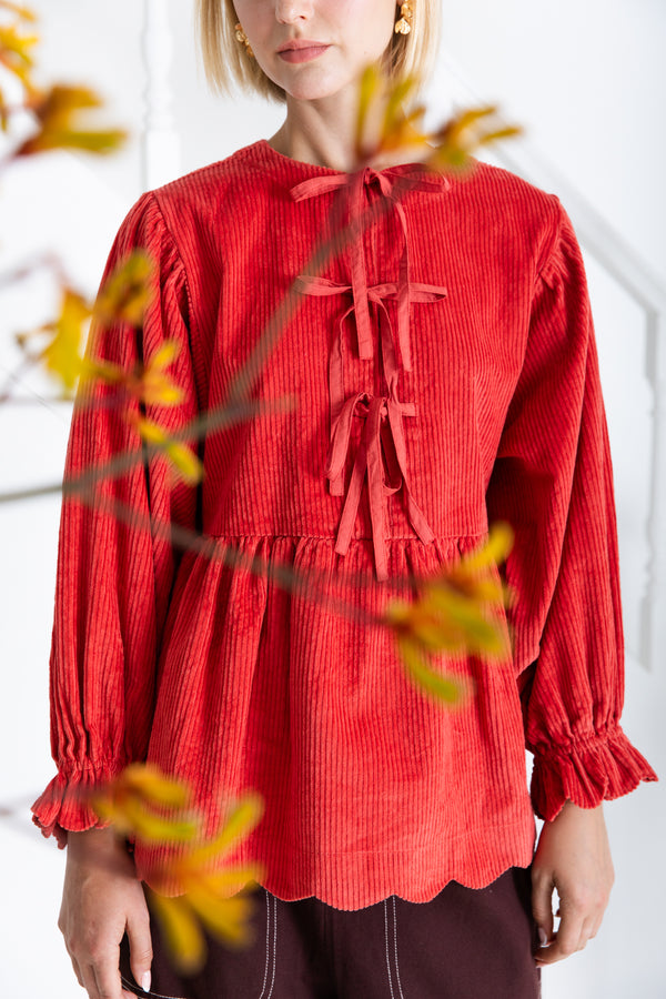 Addison Top in Rosehip