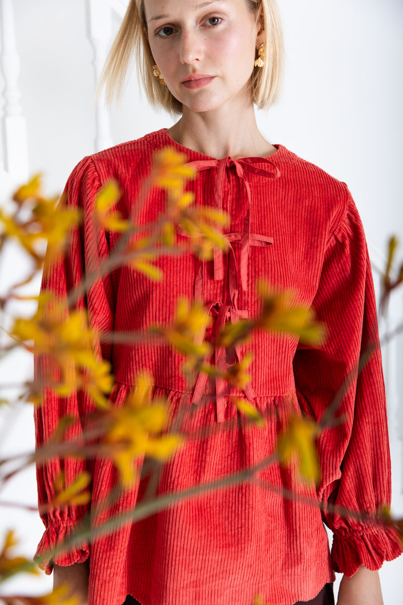 Addison Top in Rosehip
