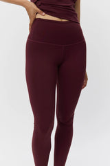 Adela Leggings in Burgundy