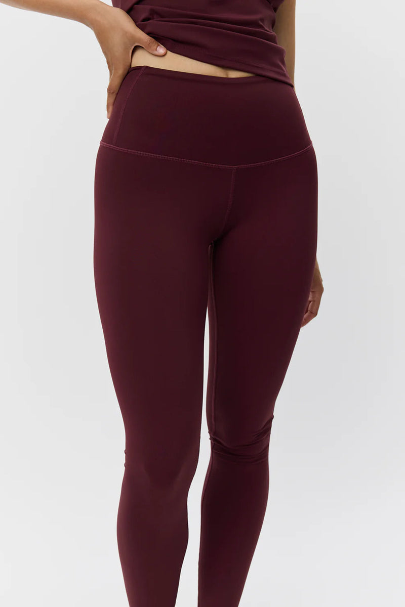 Adela Leggings in Burgundy