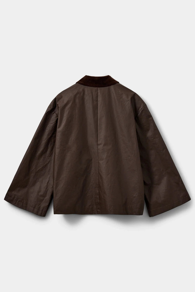 Agatha Jacket in Dark Brown