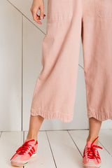 Aide Trousers in Chalk Pink