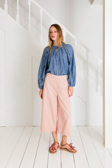 Aide Trousers in Chalk Pink