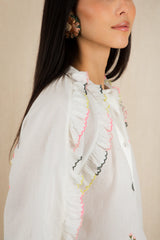 Alice Shirt in White Multi