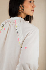 Alice Shirt in White Multi