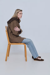 Julieta Mary Janes in Chocolate Calf Hair