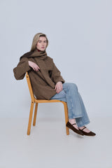 Julieta Mary Janes in Chocolate Calf Hair