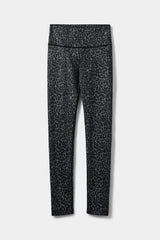 Leggings in Grey Leopard Print