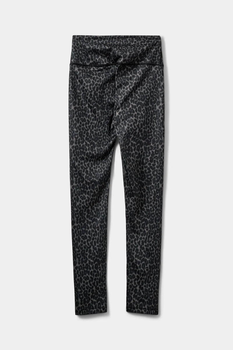 Leggings in Grey Leopard Print
