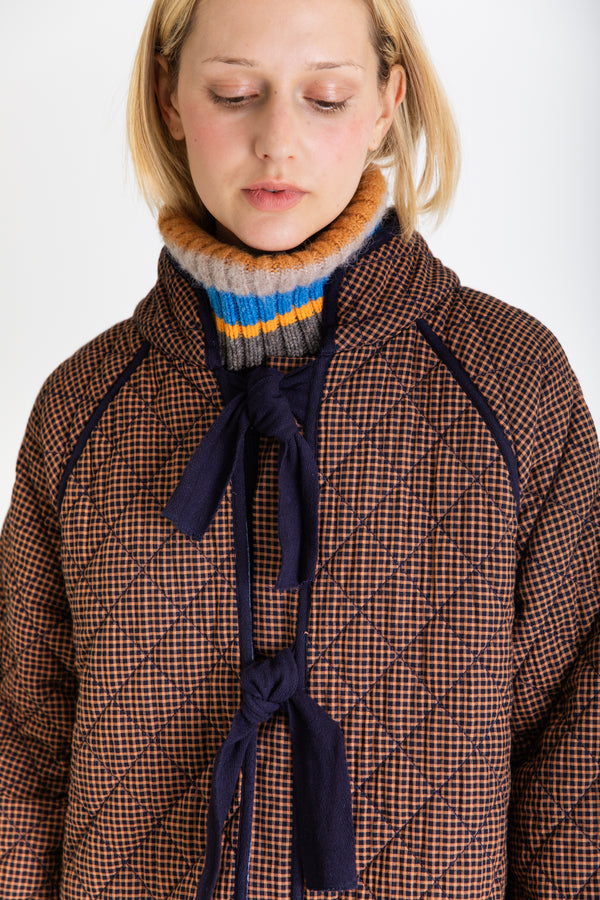 Aveline Coat in Midnight