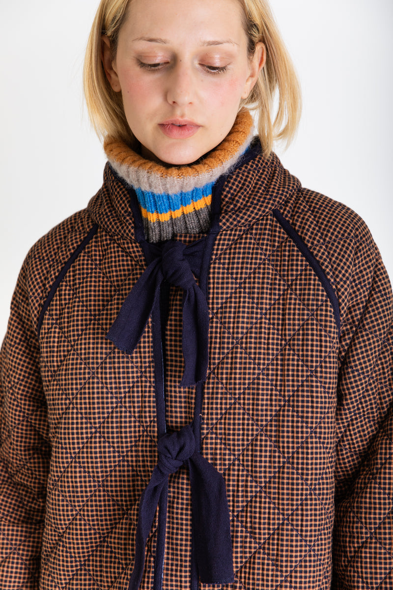 Aveline Coat in Midnight
